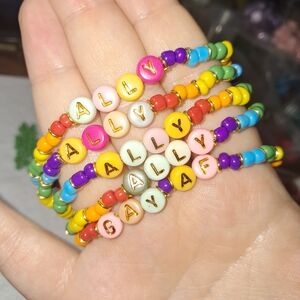 ONE Colorful Beaded Ally Bracelets